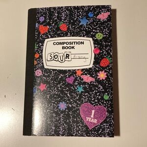 Olivia rodrigo Sour notebook
